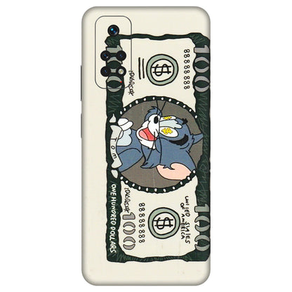 Xiaomi Redmi Phone Skins (All Models) - Tom Hundred Dollar - 3D Embossed Finish (L-324) Redmi Note 11
