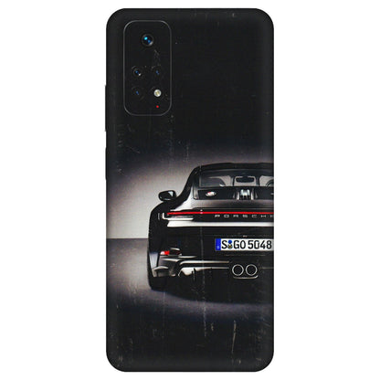 Xiaomi Redmi Phone Skins (All Models) - New Black Porsche GT3 - 3D Embossed Finish (L-327) Redmi Note 11