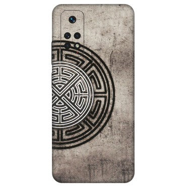 Xiaomi Redmi Phone Skins (All Models) - Mysterious Circular Design - 3D Embossed Finish (L-63) Redmi Note 11