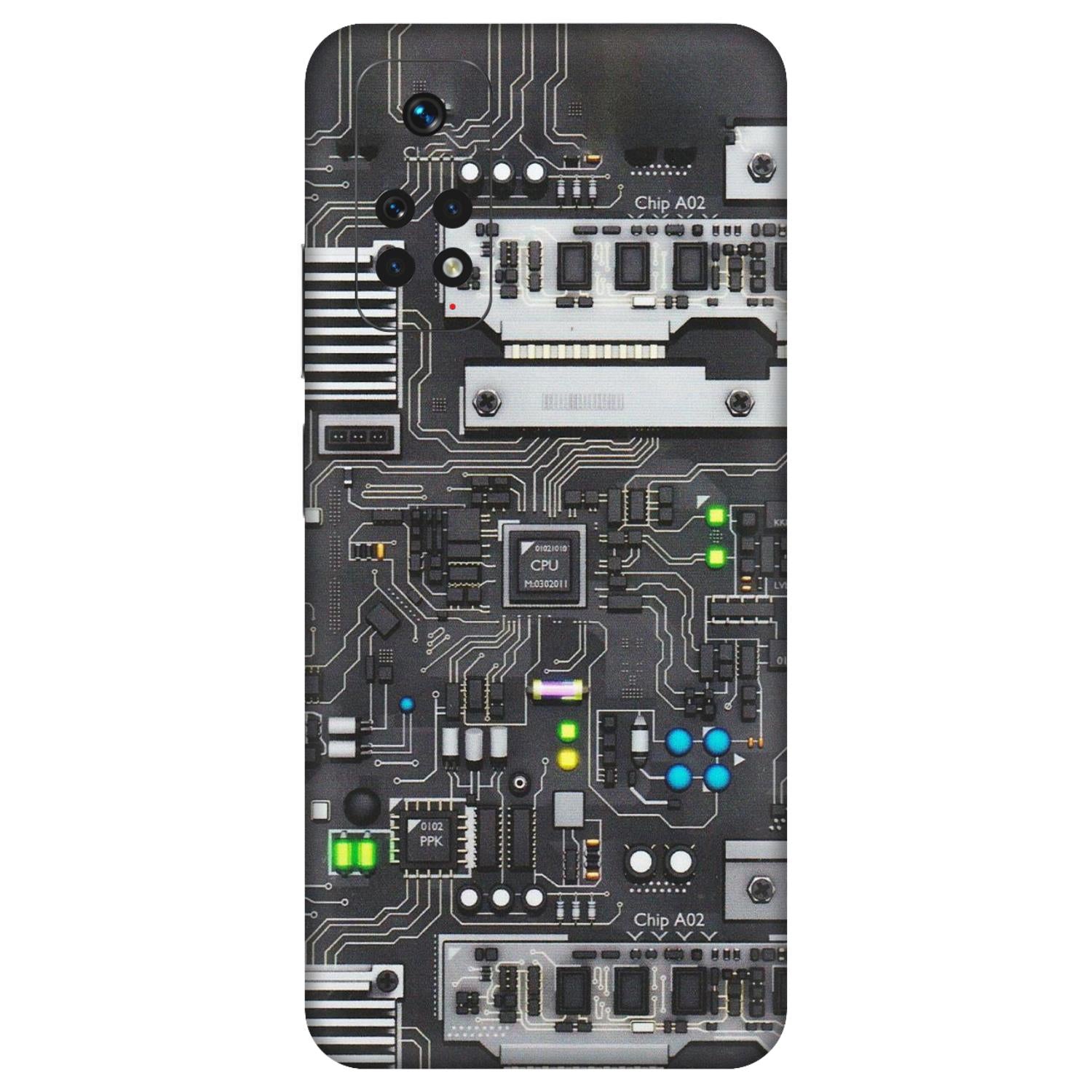 Xiaomi Redmi Phone Skins (All Models) - Motherboard Internals - Matte Finish (M-135) Redmi Note 11