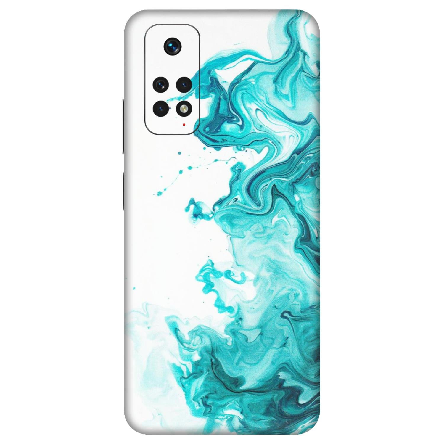 Xiaomi Redmi Phone Skins (All Models) - Sky Blue Abstract Colour - Matte Finish (M-146) Redmi Note 11