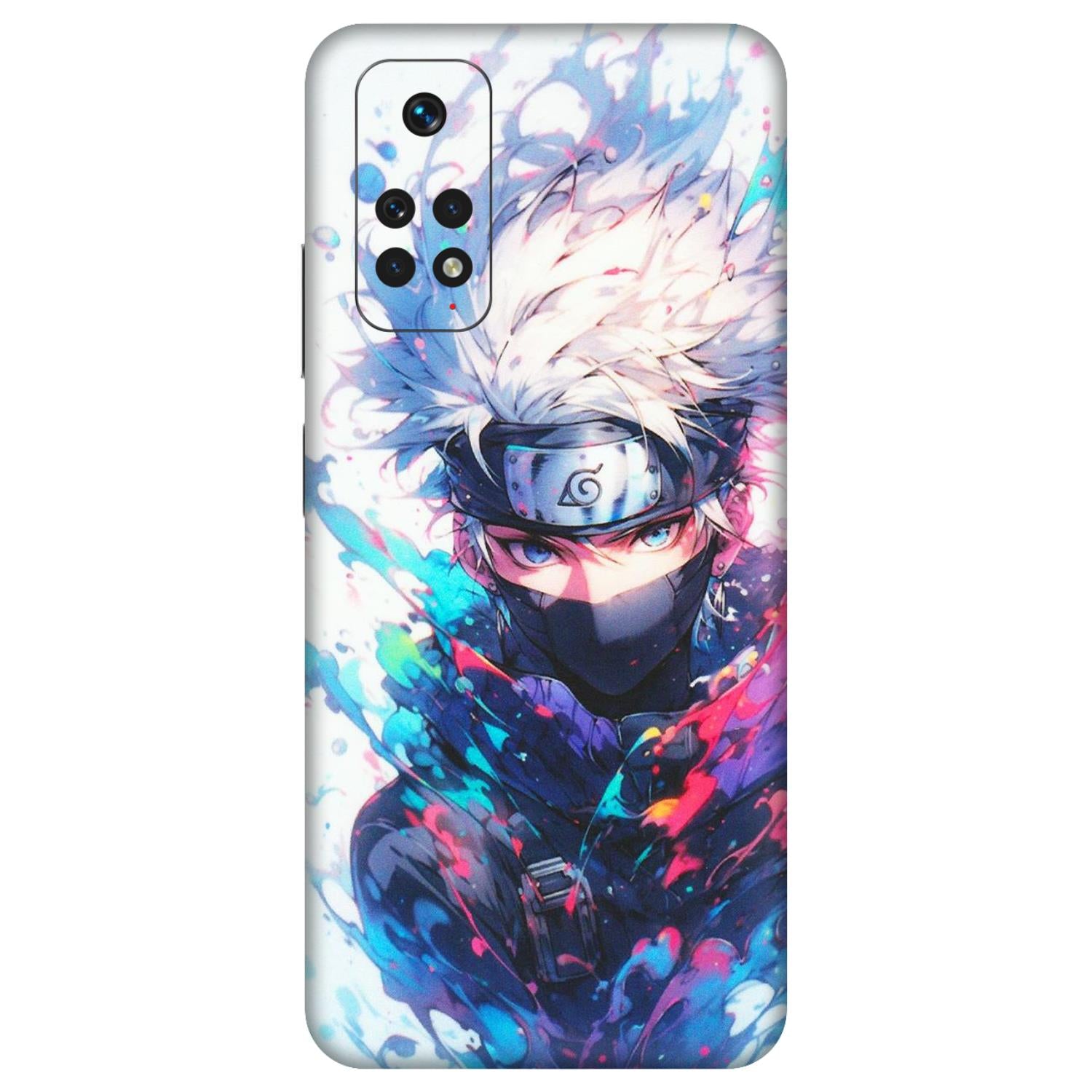 Xiaomi Redmi Phone Skins (All Models) - Naruto Face Mask - Matte Finish (M-03) Redmi Note 11