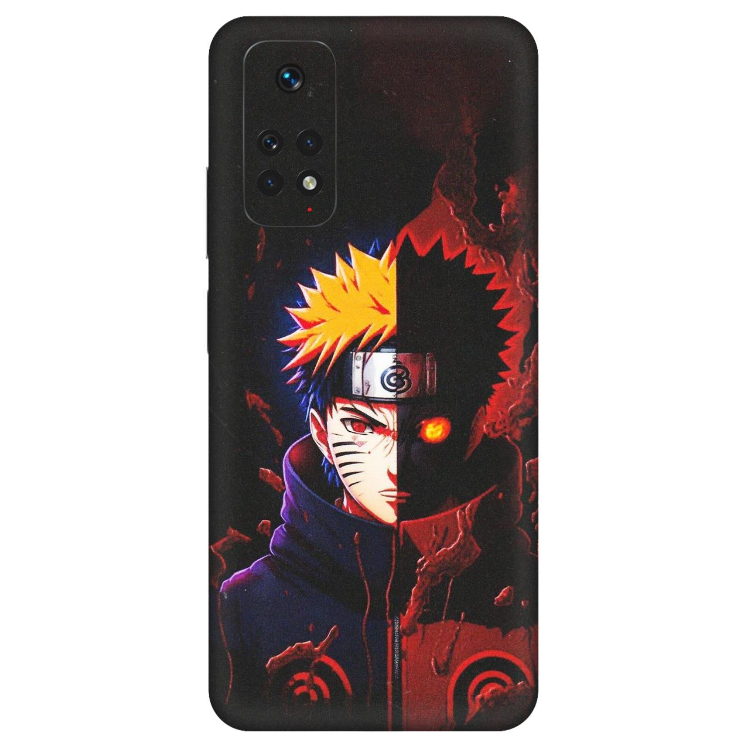 Xiaomi Redmi Phone Skins (All Models) - Naruto X Evil - Matte Finish (M-70) Redmi Note 11