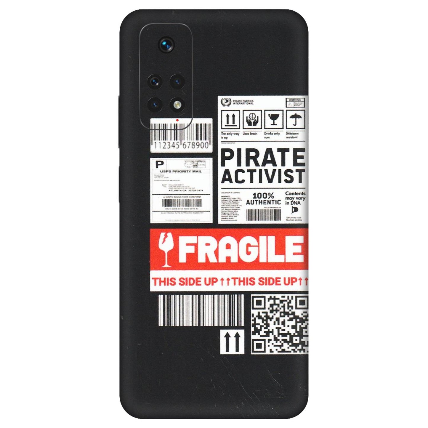 Xiaomi Redmi Phone Skins (All Models) - Handle With Care - Matte Finish (M-99) Redmi Note 11