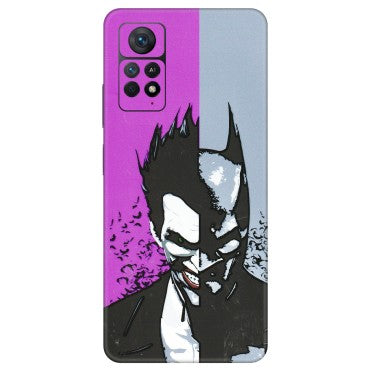 Xiaomi Redmi Phone Skins (All Models) - Batman & Joker - 3D Embossed Finish (L-143) Redmi Note 11 Pro