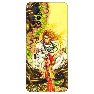 Xiaomi Redmi Phone Skins (All Models) - Lord Hanuman - 3D Embossed Finish (L-152) Redmi Note 11 Pro
