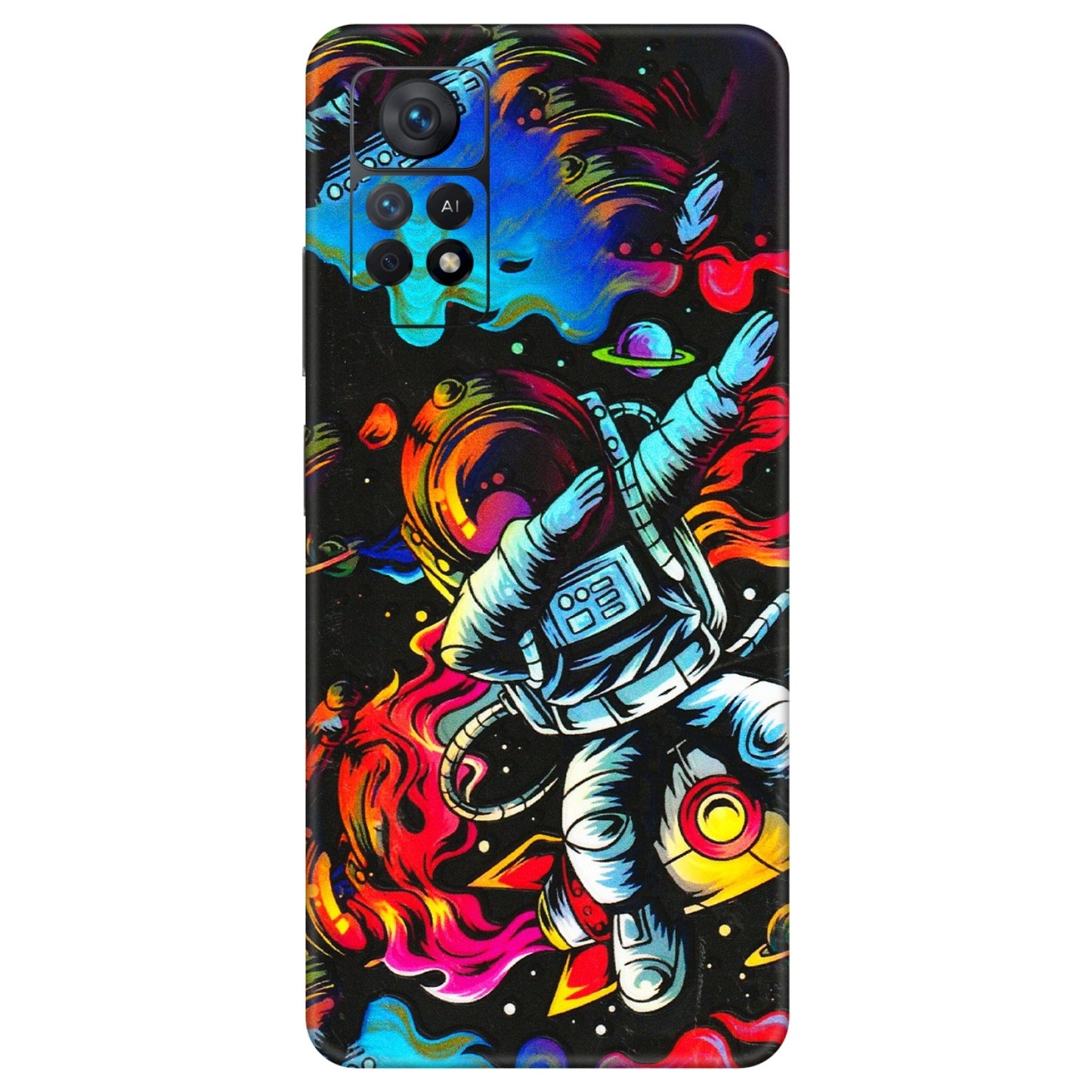 Xiaomi Redmi Phone Skins (All Models) - Astronaut Dope - 3D Embossed Finish (L-191) Redmi Note 11 Pro