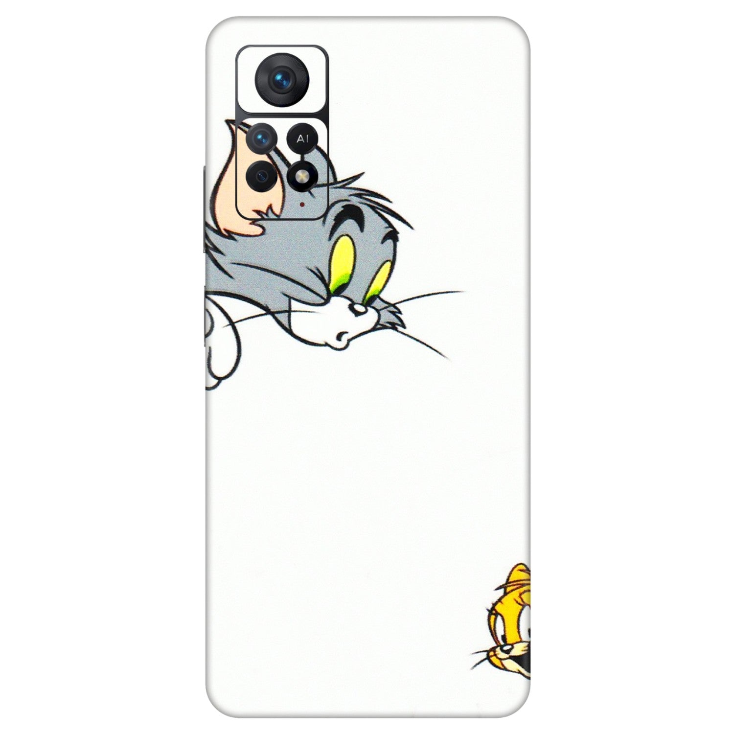 Xiaomi Redmi Phone Skins (All Models) - Cute Tom And Jerry - 3D Embossed Finish (L-220) Redmi Note 11 Pro