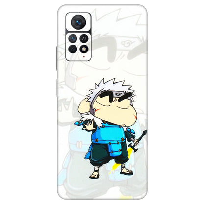 Xiaomi Redmi Phone Skins (All Models) - Angry Young Shinchan - 3D Embossed Finish (L-226) Redmi Note 11 Pro