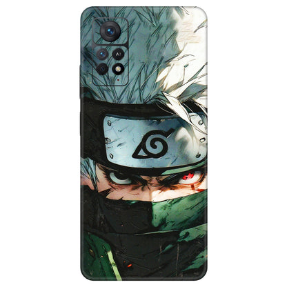 Xiaomi Redmi Phone Skins (All Models) - Kakashi Red Eye Focus - 3D Embossed Finish (L-227) Redmi Note 11 Pro