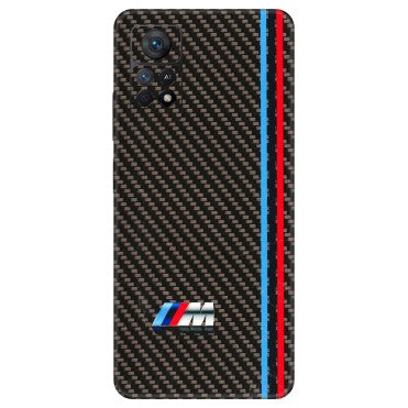 Xiaomi Redmi Phone Skins (All Models) - BM Carbon Fiber Feels - 3D Embossed Finish (L-38) Redmi Note 11 Pro