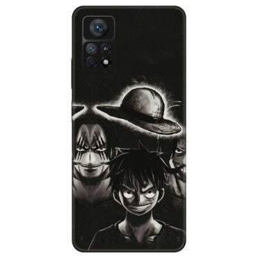 Xiaomi Redmi Phone Skins (All Models) - Black Luffy Hat - 3D Embossed Finish (L-57) Redmi Note 11 Pro