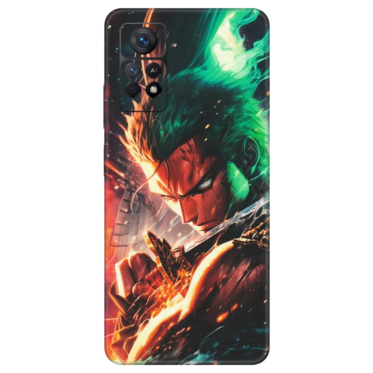 Xiaomi Redmi Phone Skins (All Models) - Anime Gojo Sword - Matte Finish (M-32) Redmi Note 11 Pro