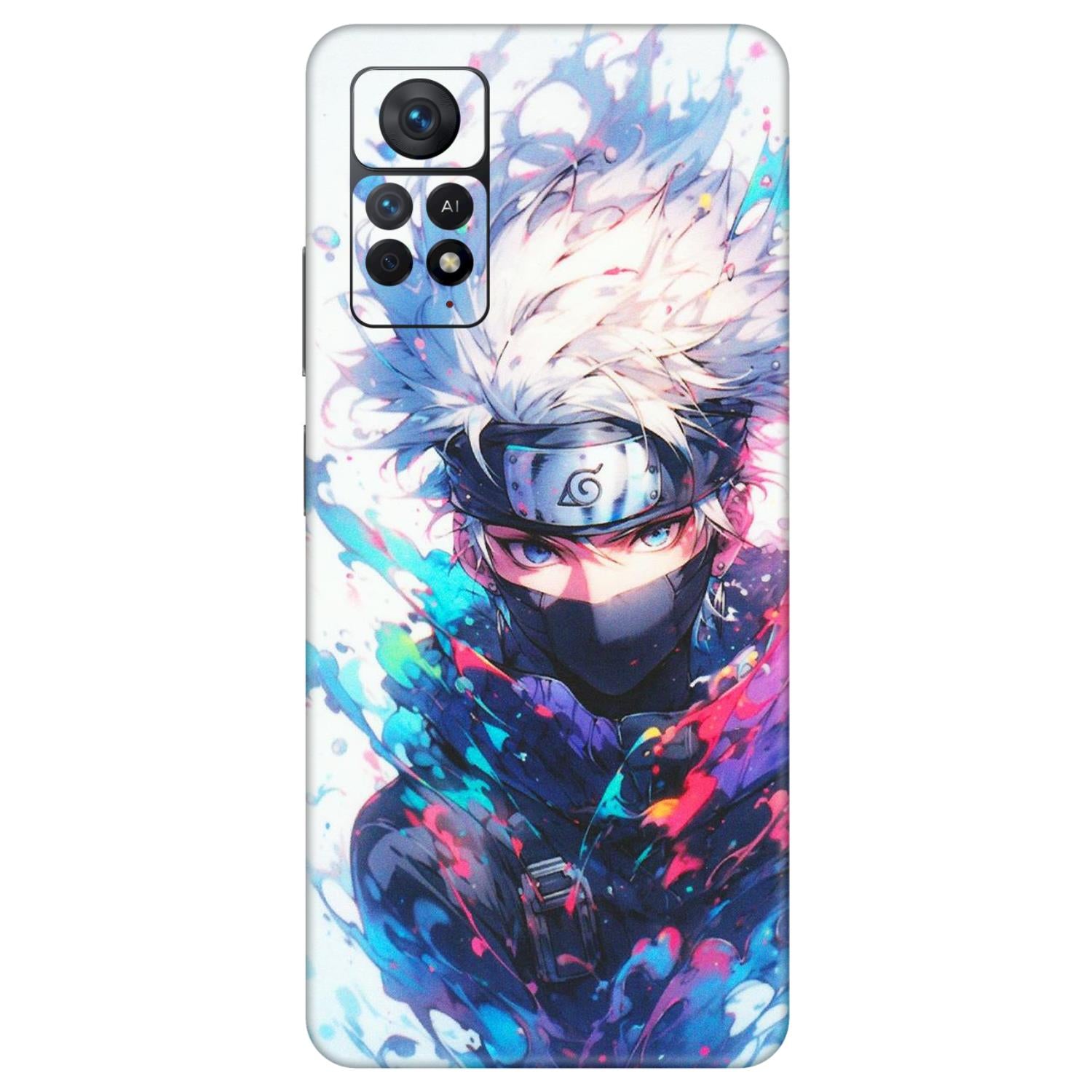 Xiaomi Redmi Phone Skins (All Models) - Naruto Face Mask - Matte Finish (M-03) Redmi Note 11 Pro