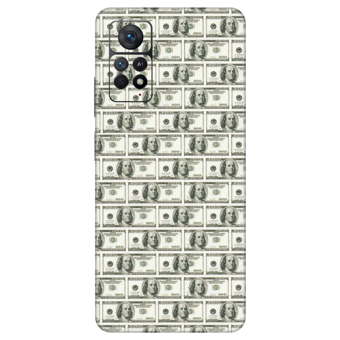 Xiaomi Redmi Phone Skins (All Models) - I Love Dollars - Matte Finish (M-40) Redmi Note 11 Pro
