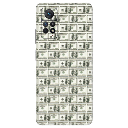 Xiaomi Redmi Phone Skins (All Models) - I Love Dollars - Matte Finish (M-40) Redmi Note 11 Pro