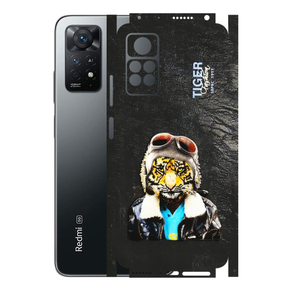 Xiaomi Redmi Phone Skins (All Models) - Rider Tiger - 3D Embossed Finish (L-113) Redmi Note 11 Pro Plus 5G