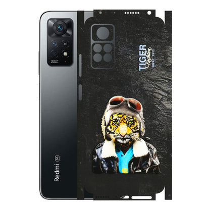 Xiaomi Redmi Phone Skins (All Models) - Rider Tiger - 3D Embossed Finish (L-113) Redmi Note 11 Pro Plus 5G