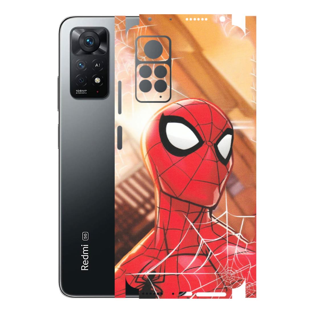 Xiaomi Redmi Phone Skins (All Models) - Spiderman Face New - Matte Finish (M-41) Redmi Note 11 Pro Plus 5G