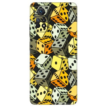 Xiaomi Redmi Phone Skins (All Models) - Dices Of Life - 3D Embossed Finish (L-04) Redmi Note 11 Pro Plus 5G