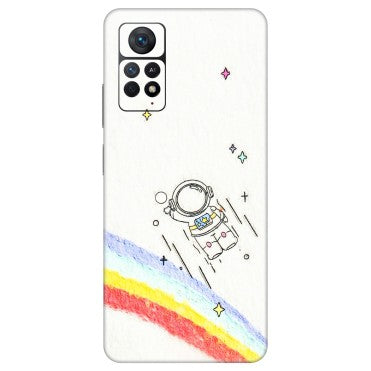 Xiaomi Redmi Phone Skins (All Models) - Milkyway Astronaut - 3D Embossed Finish (L-110) Redmi Note 11 Pro Plus 5G