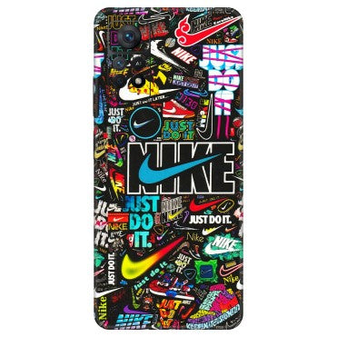 Xiaomi Redmi Phone Skins (All Models) - Just Do It Doodles - 3D Embossed Finish (L-166) Redmi Note 11 Pro Plus 5G