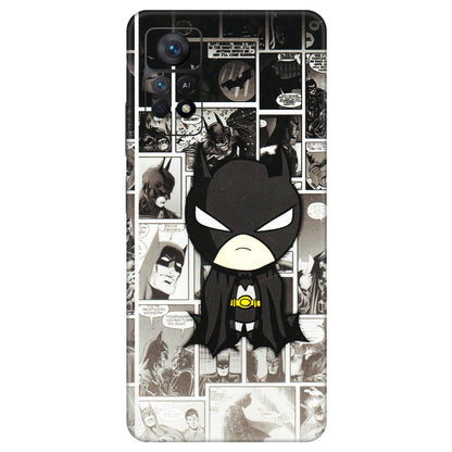 Xiaomi Redmi Phone Skins (All Models) - Toon Batman - 3D Embossed Finish (L-182) Redmi Note 11 Pro Plus 5G