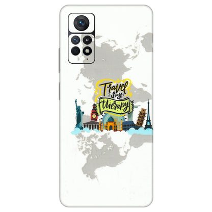 Xiaomi Redmi Phone Skins (All Models) - Travel Therapy - 3D Embossed Finish (L-199) Redmi Note 11 Pro Plus 5G