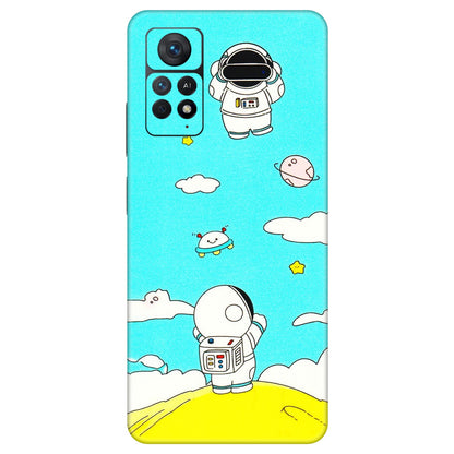 Xiaomi Redmi Phone Skins (All Models) - Blue Skies Astro Float - 3D Embossed Finish (L-230) Redmi Note 11 Pro Plus 5G
