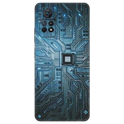 Xiaomi Redmi Phone Skins (All Models) - Original Circuit - 3D Embossed Finish (L-267) Redmi Note 11 Pro Plus 5G
