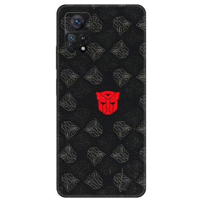 Xiaomi Redmi Phone Skins (All Models) - Transformers Devastation - 3D Embossed Finish (L-301) Redmi Note 11 Pro Plus 5G