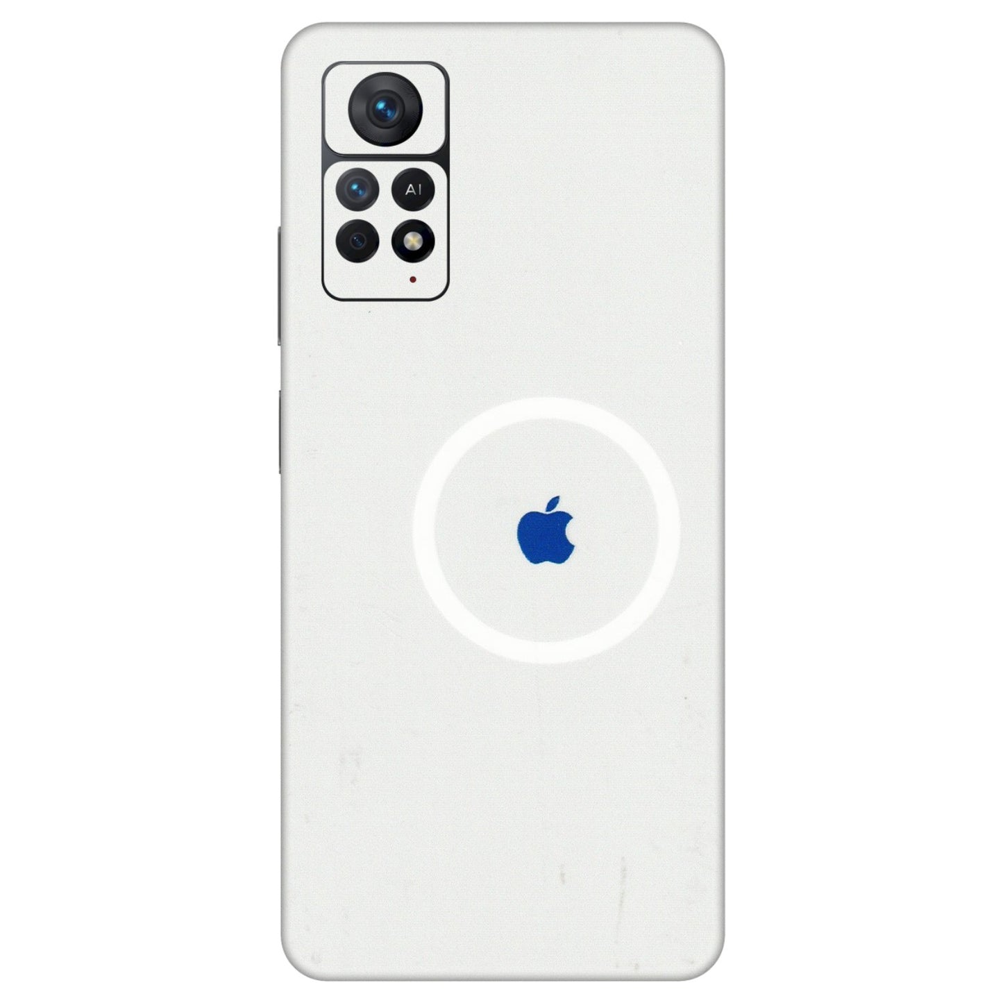 Xiaomi Redmi Phone Skins (All Models) - iPhone Magsafe Logo - 3D Embossed Finish (L-320) Redmi Note 11 Pro Plus 5G