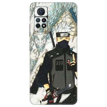 Xiaomi Redmi Phone Skins (All Models) - Kakashi Hatake Naruto Anime - 3D Embossed Finish (L-46) Redmi Note 11 Pro Plus 5G