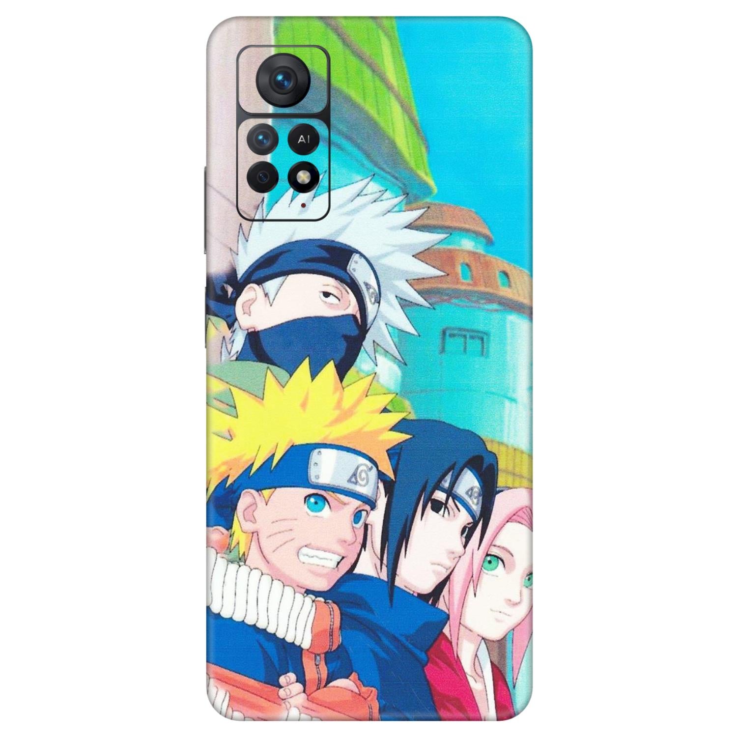 Xiaomi Redmi Phone Skins (All Models) - Team Minato And Kakashi - Matte Finish (M-101) Redmi Note 11 Pro Plus 5G