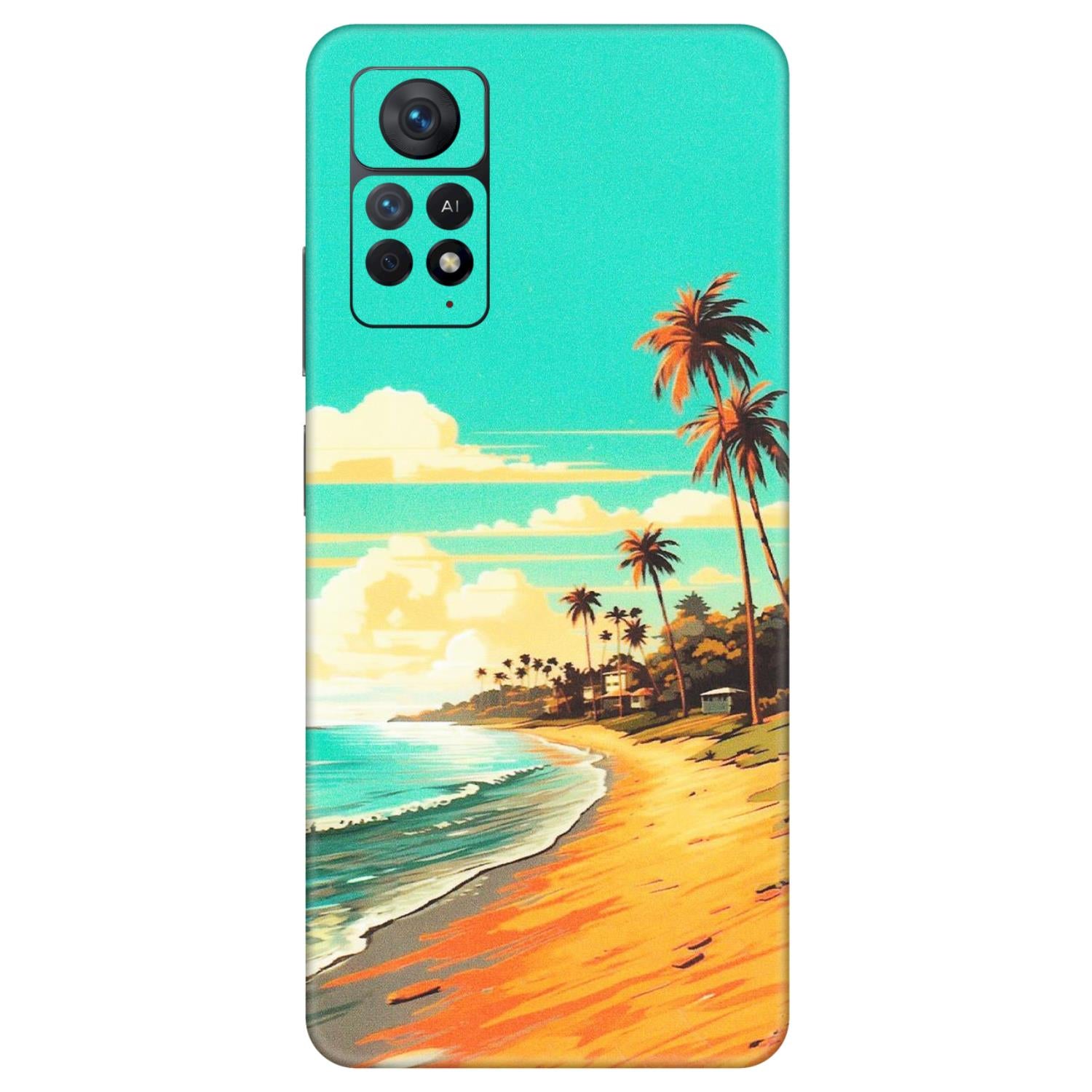 Xiaomi Redmi Phone Skins (All Models) - Miami Beach - Matte Finish (M-136) Redmi Note 11 Pro Plus 5G