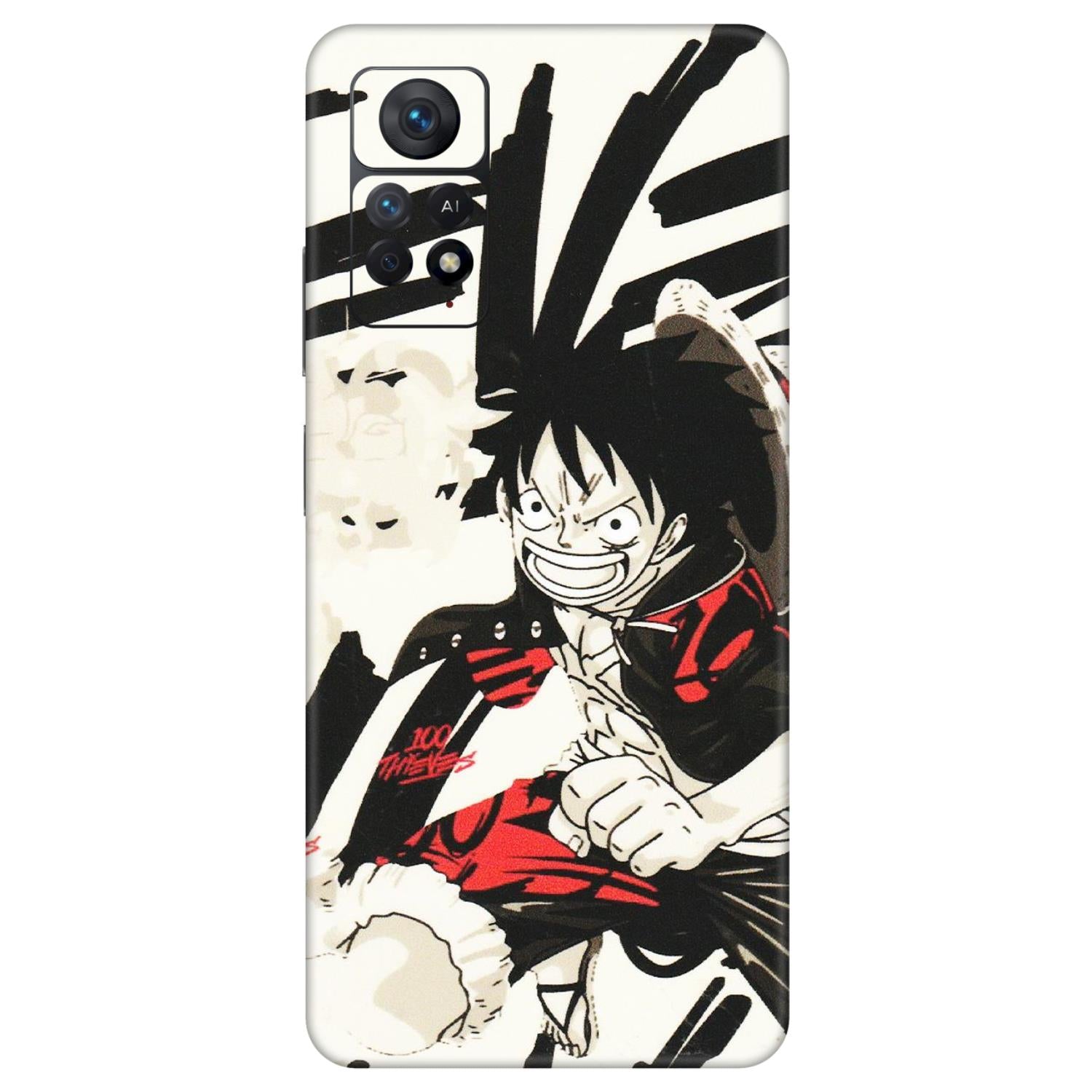 Xiaomi Redmi Phone Skins (All Models) - Monkey D.Luffy Manga Anime - Matte Finish (M-145) Redmi Note 11 Pro Plus 5G
