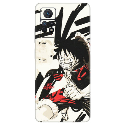Xiaomi Redmi Phone Skins (All Models) - Monkey D.Luffy Manga Anime - Matte Finish (M-145) Redmi Note 11 Pro Plus 5G