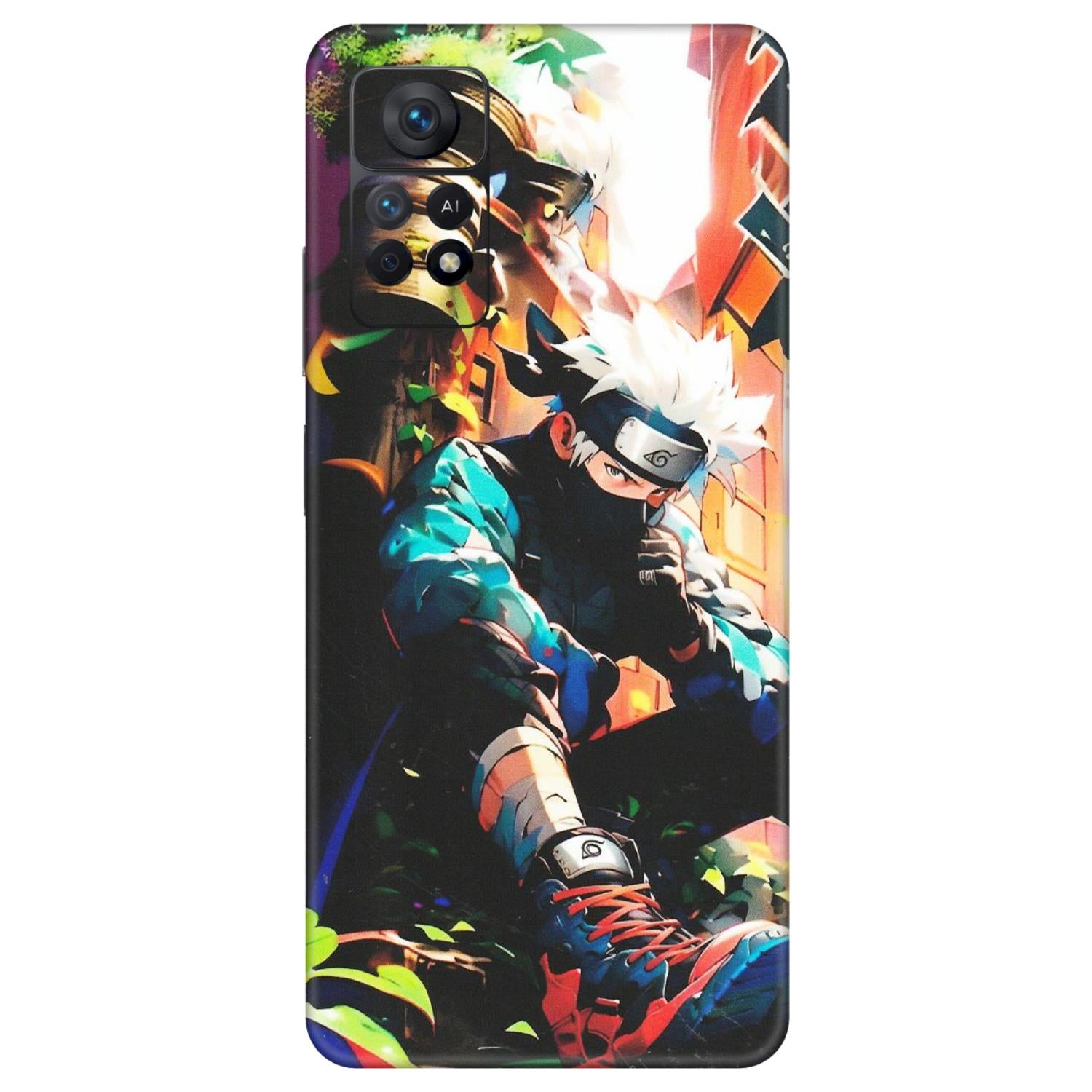 Xiaomi Redmi Phone Skins (All Models) - Ash & Pikachu - Matte Finish (M-26) Redmi Note 11 Pro Plus 5G