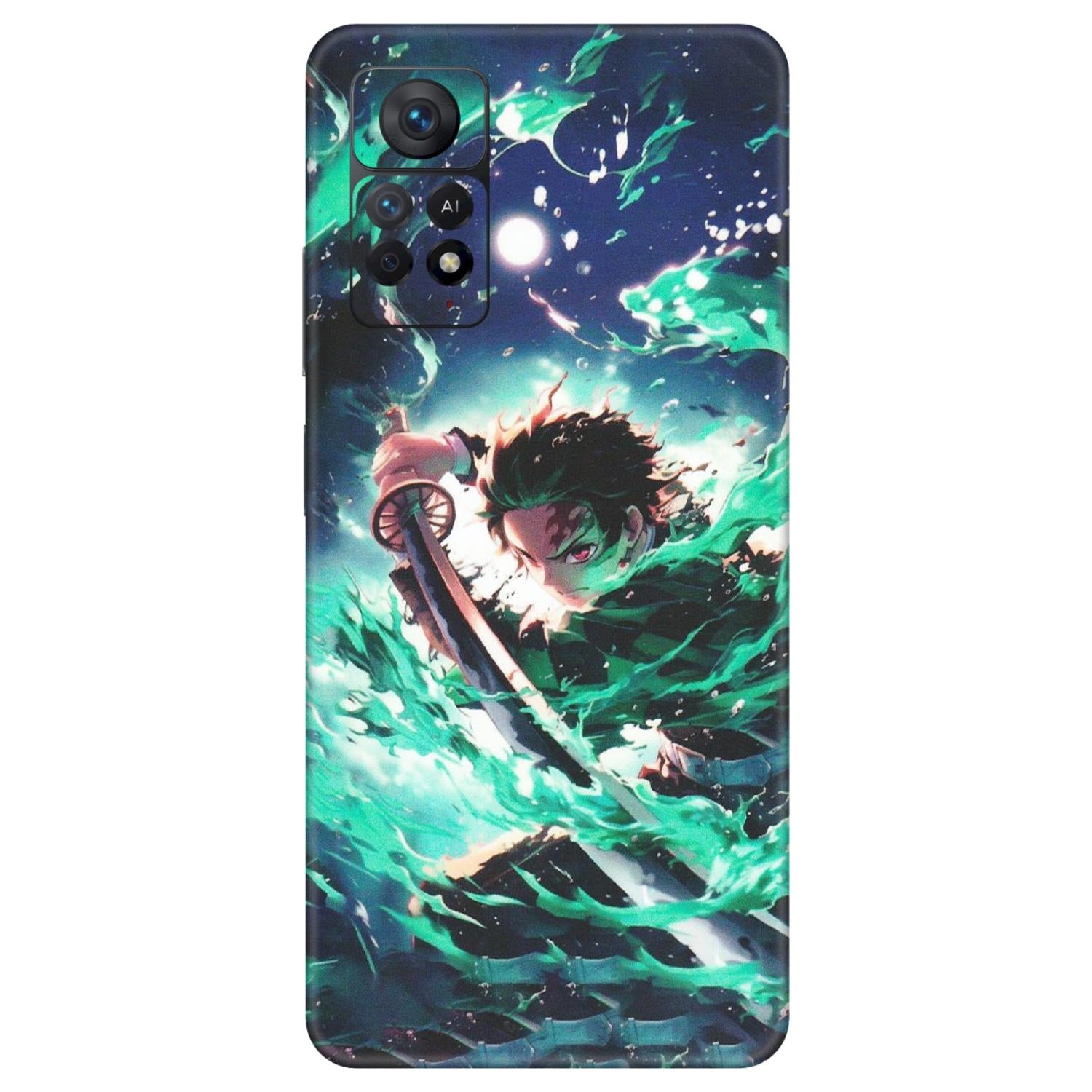 Xiaomi Redmi Phone Skins (All Models) - Sword Fighter Anime - Matte Finish (M-29) Redmi Note 11 Pro Plus 5G