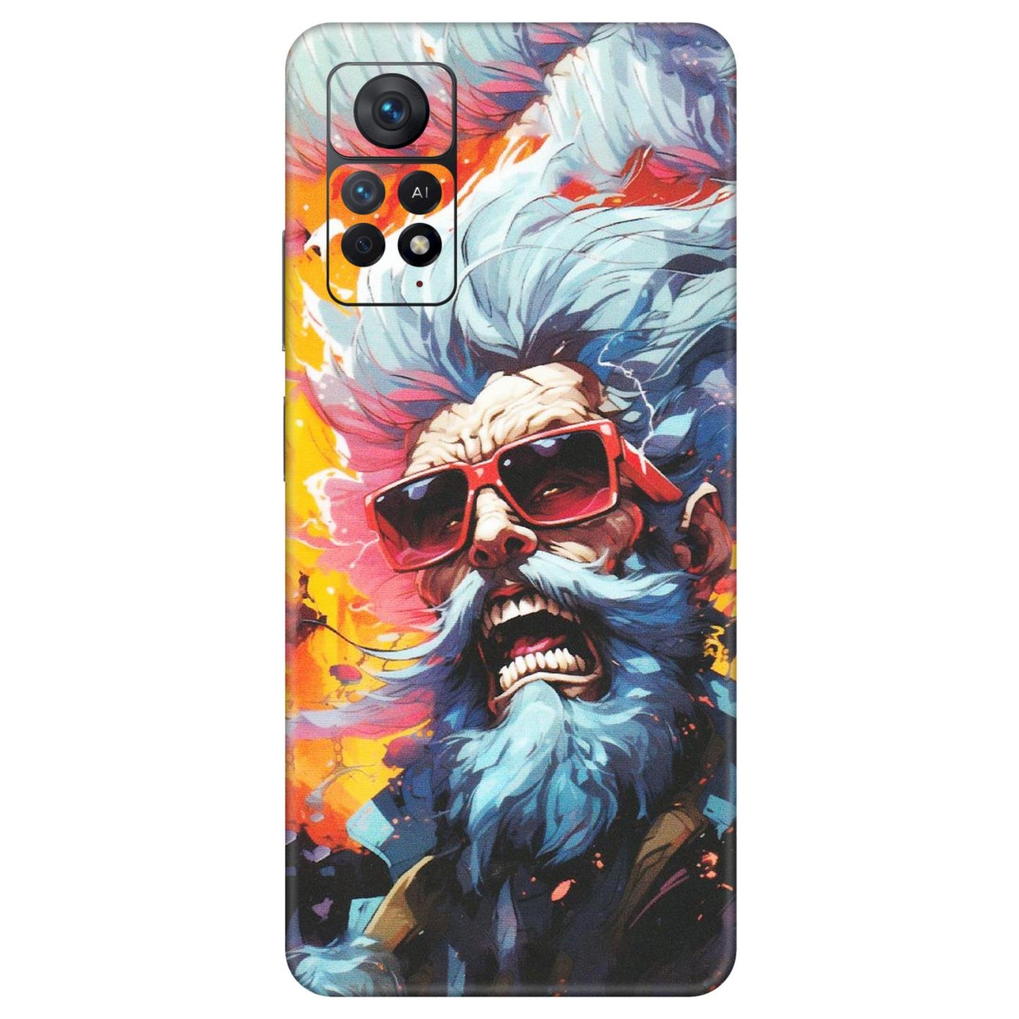 Xiaomi Redmi Phone Skins (All Models) - Daddy Cool Character - Matte Finish (M-43) Redmi Note 11 Pro Plus 5G