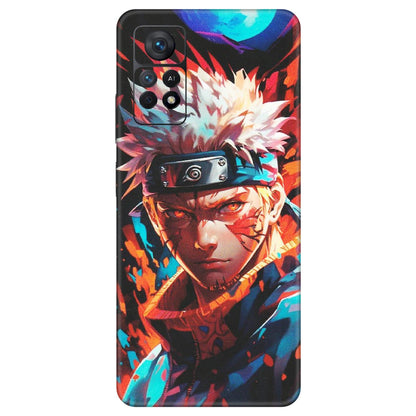 Xiaomi Redmi Phone Skins (All Models) - Anime Ferocious Character - Matte Finish (M-44) Redmi Note 11 Pro Plus 5G