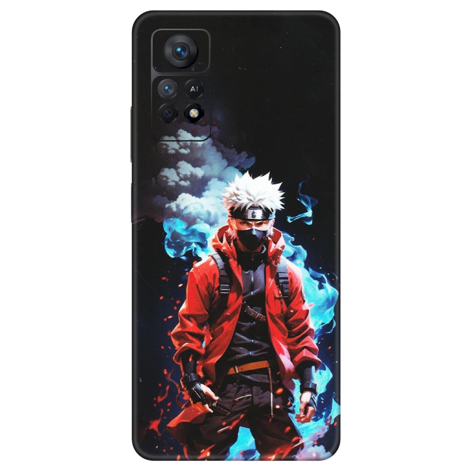 Xiaomi Redmi Phone Skins (All Models) - Kakashi Hatake Naruto - Matte Finish (M-60) Redmi Note 11 Pro Plus 5G