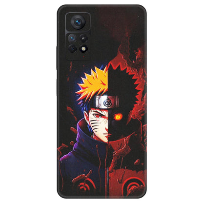 Xiaomi Redmi Phone Skins (All Models) - Naruto X Evil - Matte Finish (M-70) Redmi Note 11 Pro Plus 5G