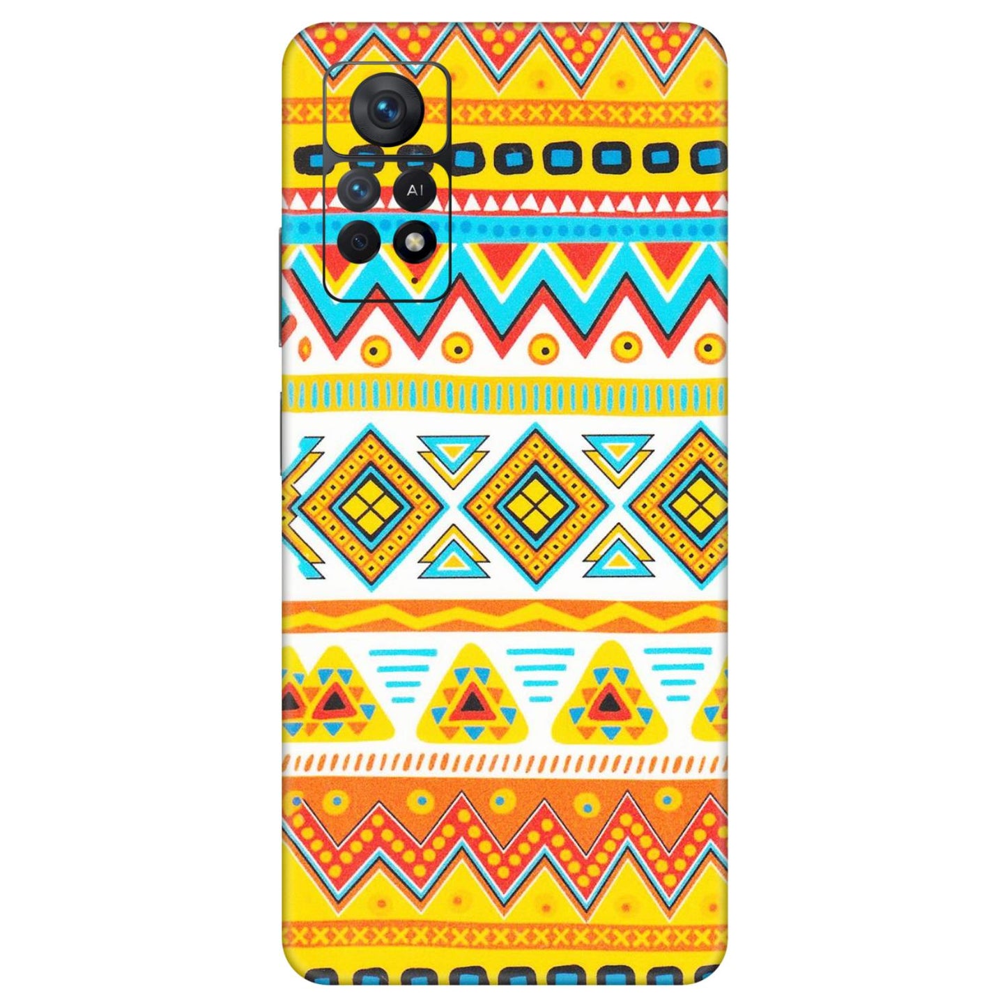 Xiaomi Redmi Phone Skins (All Models) - Mexican Abstract - Matte Finish (M-71) Redmi Note 11 Pro Plus 5G