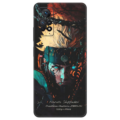 Xiaomi Redmi Phone Skins (All Models) - Naruto Shippuden - Matte Finish (M-76) Redmi Note 11 Pro Plus 5G