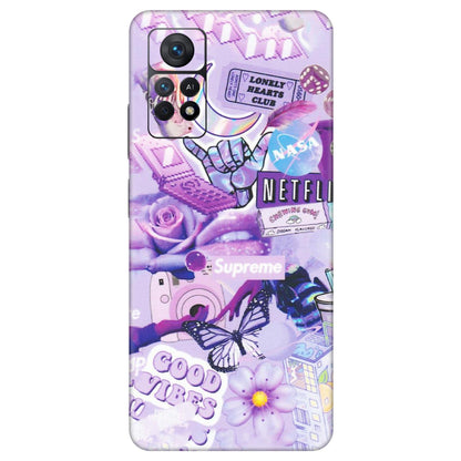 Xiaomi Redmi Phone Skins (All Models) - Supreme Purple Magic - Matte Finish (M-88) Redmi Note 11 Pro Plus 5G