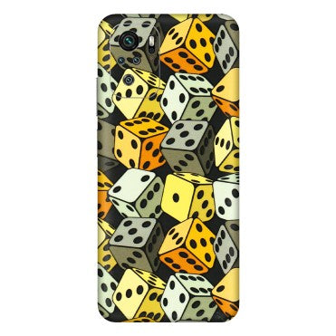 Xiaomi Redmi Phone Skins (All Models) - Dices Of Life - 3D Embossed Finish (L-04) Redmi Note 11SE
