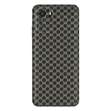 Xiaomi Redmi Phone Skins (All Models) - Black G Print - 3D Embossed Finish (L-109) Redmi Note 11SE