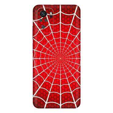 Xiaomi Redmi Phone Skins (All Models) - Classic Spidey Web - 3D Embossed Finish (L-115) Redmi Note 11SE