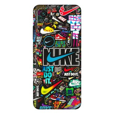 Xiaomi Redmi Phone Skins (All Models) - Just Do It Doodles - 3D Embossed Finish (L-166) Redmi Note 11SE